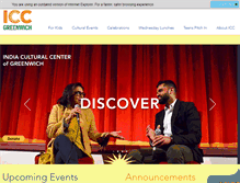 Tablet Screenshot of iccgreenwich.org